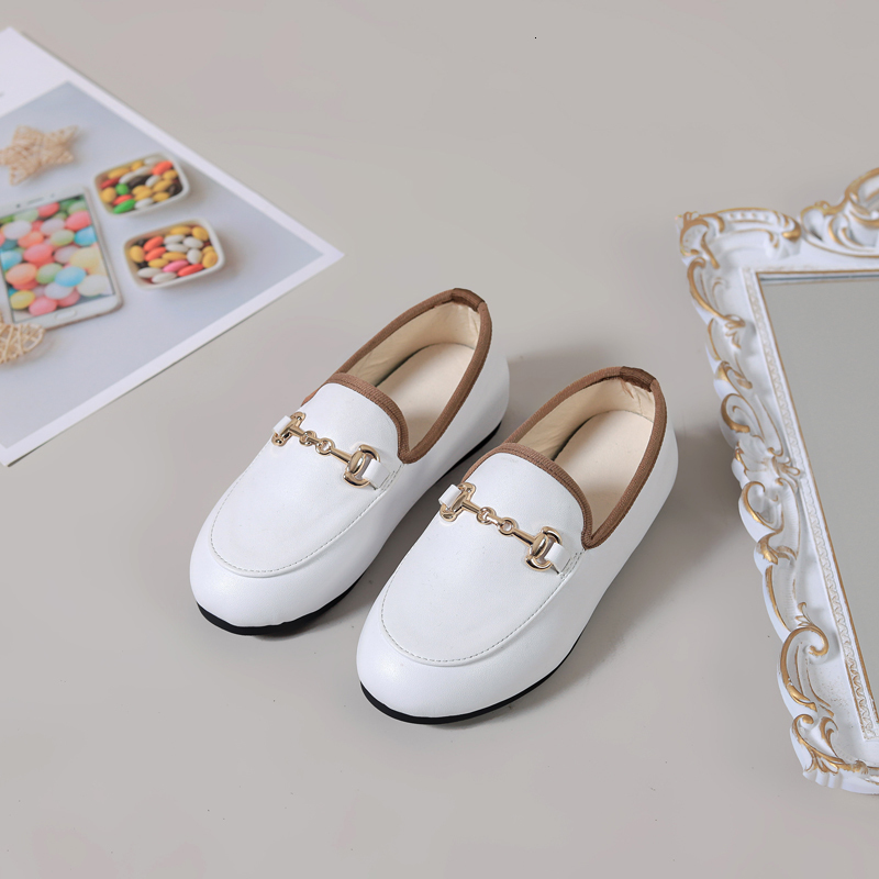 Sneakers Kids Shoes Children Chain Casual Baby Girls Soft Loafers Toddler Ballet Flats Boys White Moccasin Mary Jane For Summer 230720