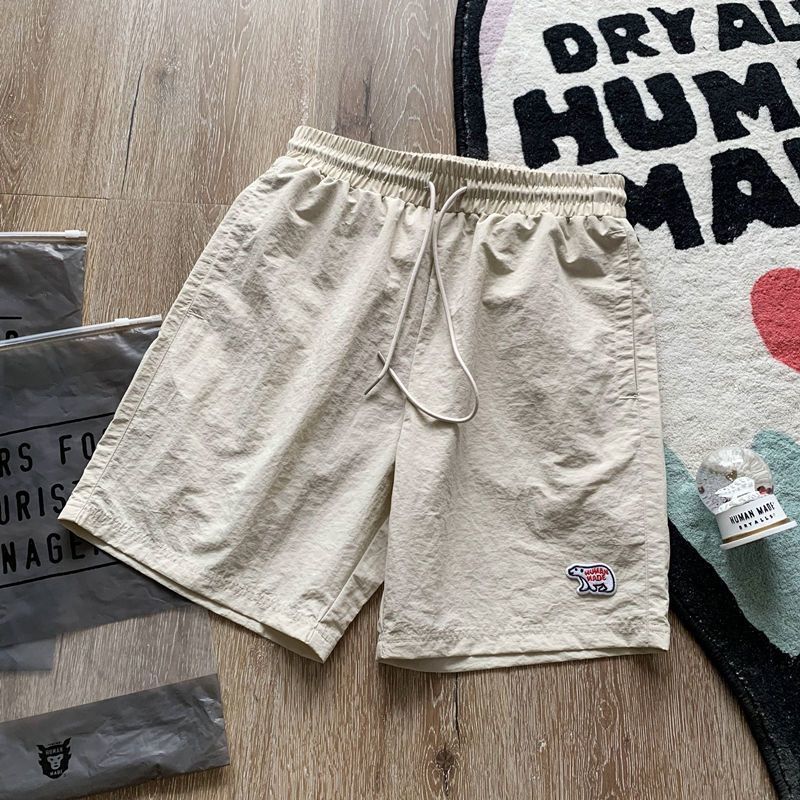 Mens Shorts Mades Polar Bear Embroidered Summer Beachwear Japanese Fashion Five Point Sports Trend Hip Hop 230720