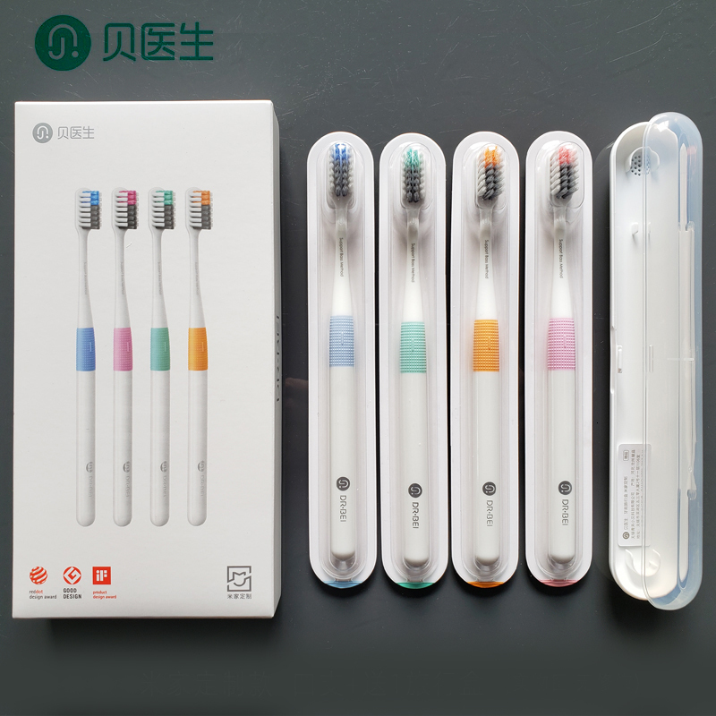 Toothbrush Doctor B Toothbrush Bass Method Sand Bed for Better Wire Brushing 4Colors Including 1 Travel Case for Smart Home 230720