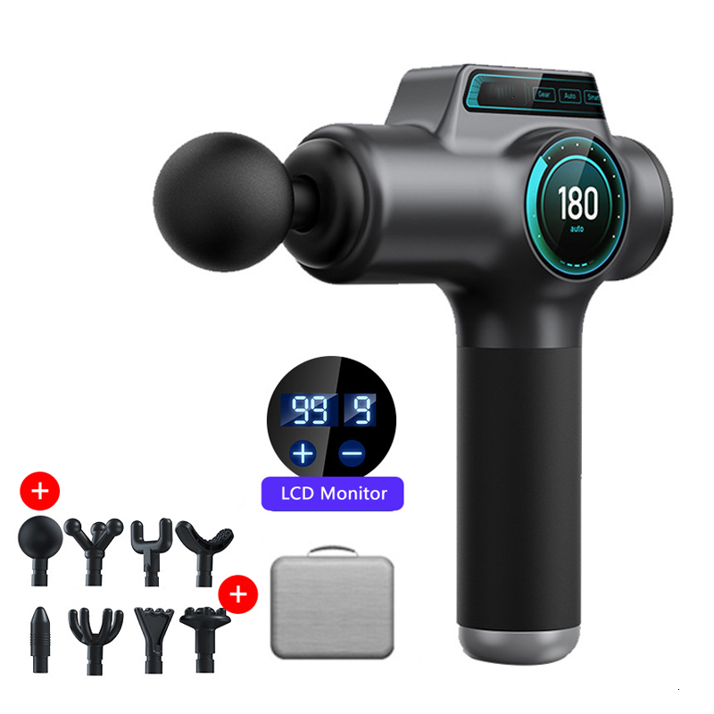 Full Body Massager massager LCD screen 99 gear 8-head electric foot massager 230720