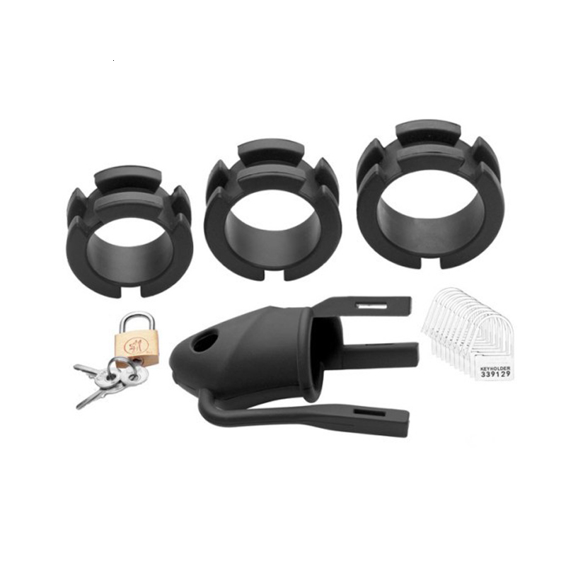Cockrings Sex shop male chastity cock cage sex toy male penis belt lock Cock ring sacred trainer Scrotum cage gay equipment chastity lock 230720