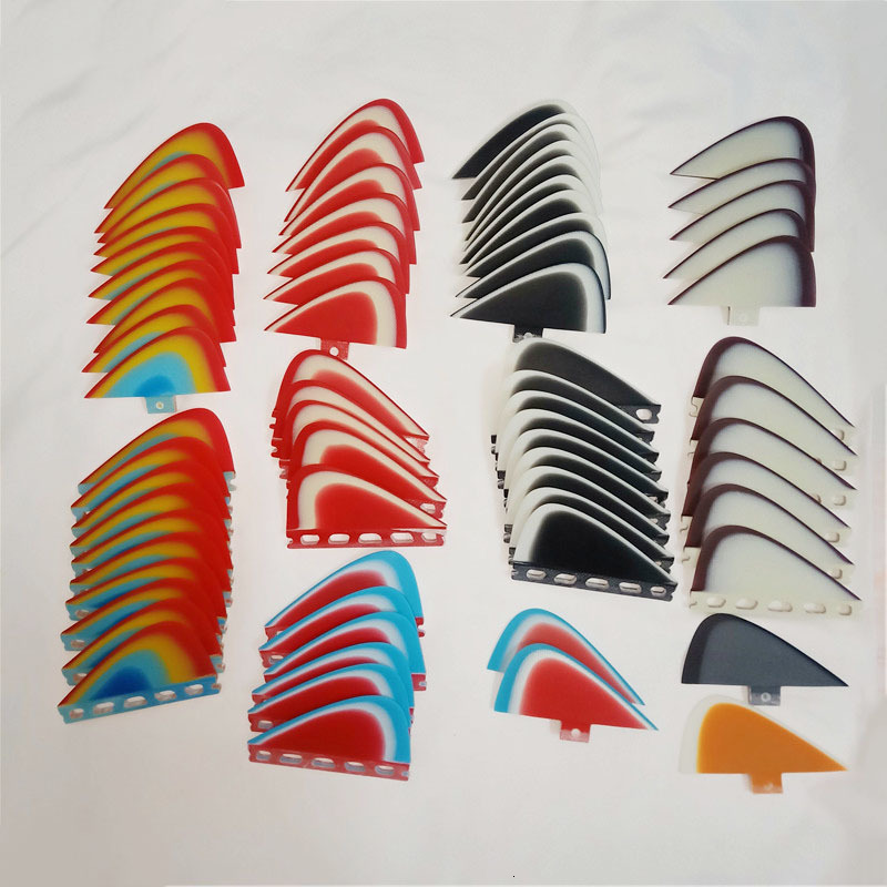 Kayak Accessories Surf Fins BiLong FCS Fin Knubster Centre Kneel Barbatanas de Red Azul central Surfboard wakeboard 230720