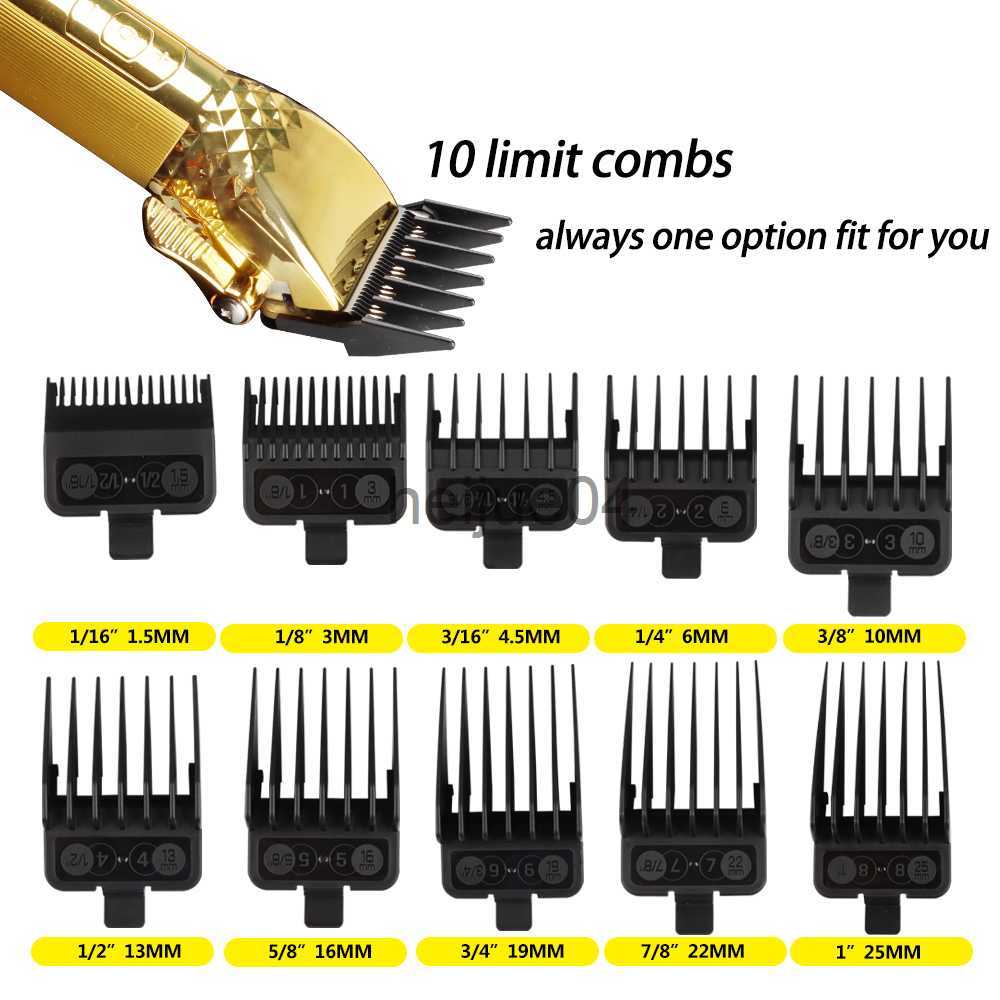 Clippers Trimmers 2022 New Professional Hair Clipper Set Rechargeable Electric T9 Hair Cutting hine Beard Trimmer Shaver Cordless Barber shop x0728