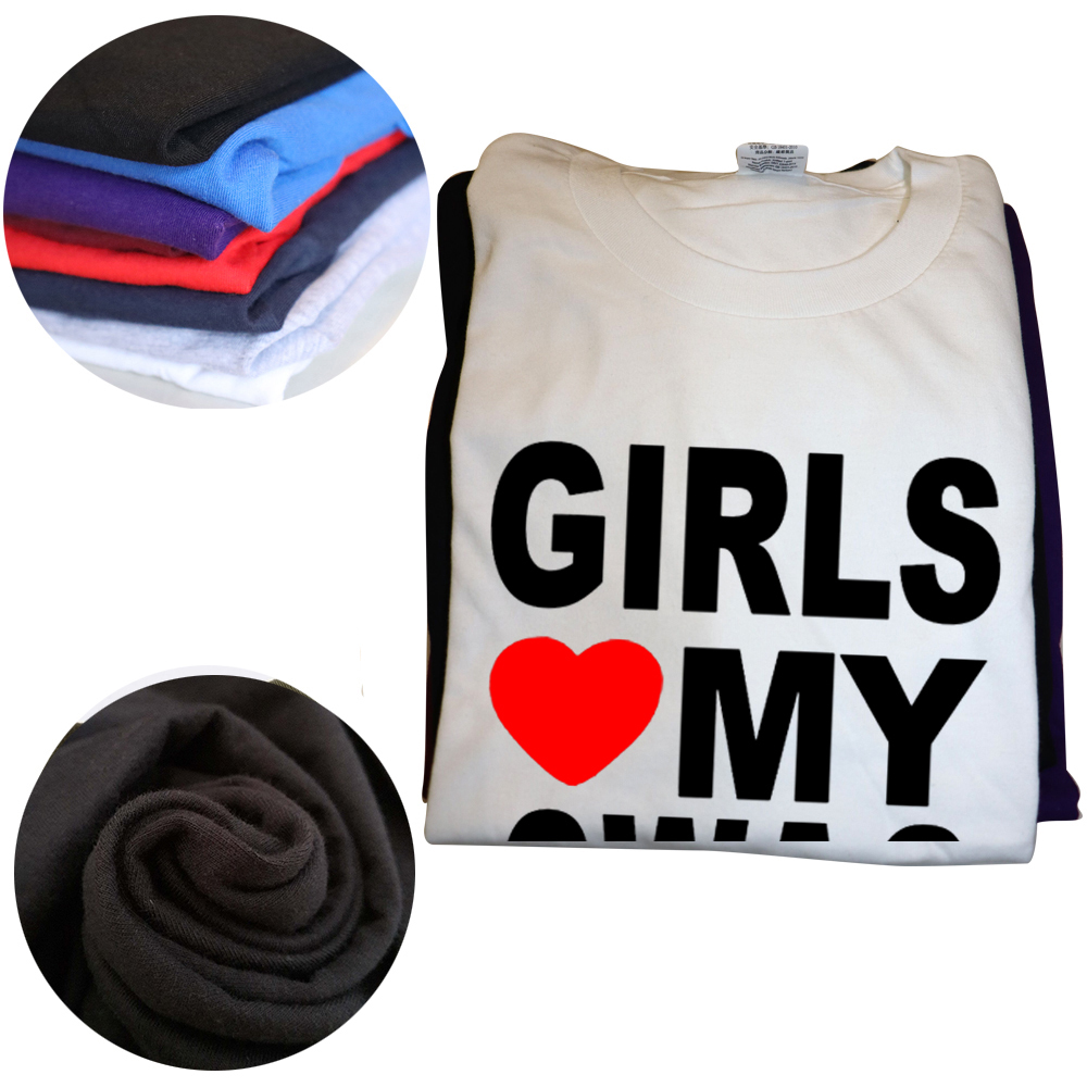 Men's T-Shirts GIRLS LOVE MY SWAG Funny Vintage Cotton Summer Men's Novelty Streetwear T-Shirt Women Casual Streetwear EU Size Top Tee 23072