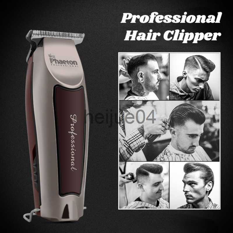 Clippers Trimmers Phaetons Hair Clipper Professional Hair Cutting hine Trimmer Men Rechargeable Haircut Cordless Electric Shaver Beard Barber x0728