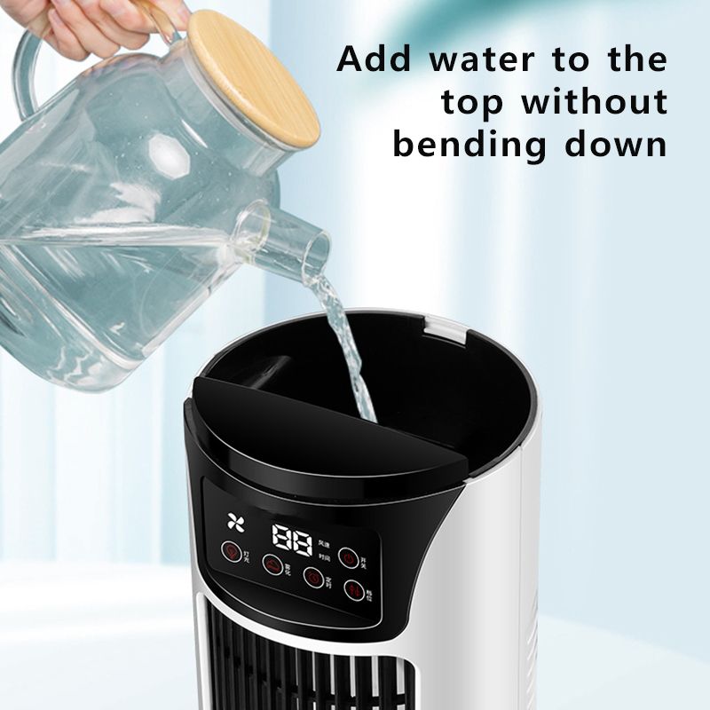 6gear mini portable air conditioner air cooler fan usb water cooling fan air conditioning for home office mobile air conditioner