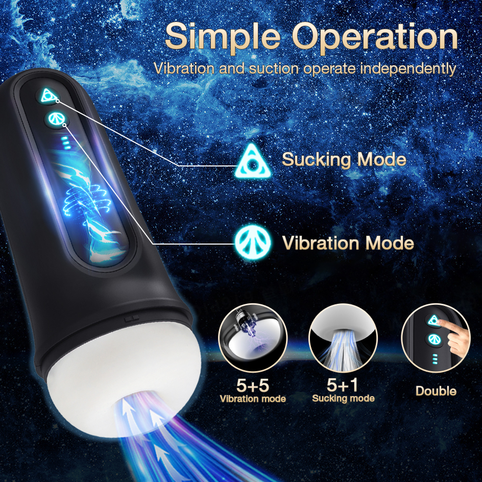 Masturbators BeYoulove automatic male masturbation cup vibration or suction climax wave electric machine adult sex toy oral sex stroke 230720