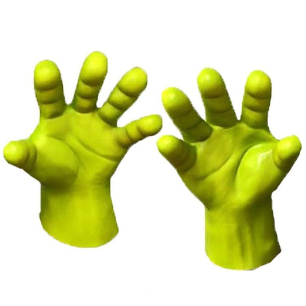 Party Masks Adult Funny Green Shrek Mask Gloves Claws Movie Anime Cosplay Masquerade Prop Fancy Dress Halloween Full Face 230721