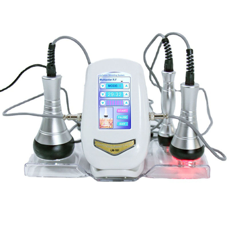 Face Skin Care Devices 3IN1 RF Multipolar Radio Frequency 40K Cavitation Ultrasonic Body Slimming Skin Lifting Tightening Anti Cellulite Fat Removal M