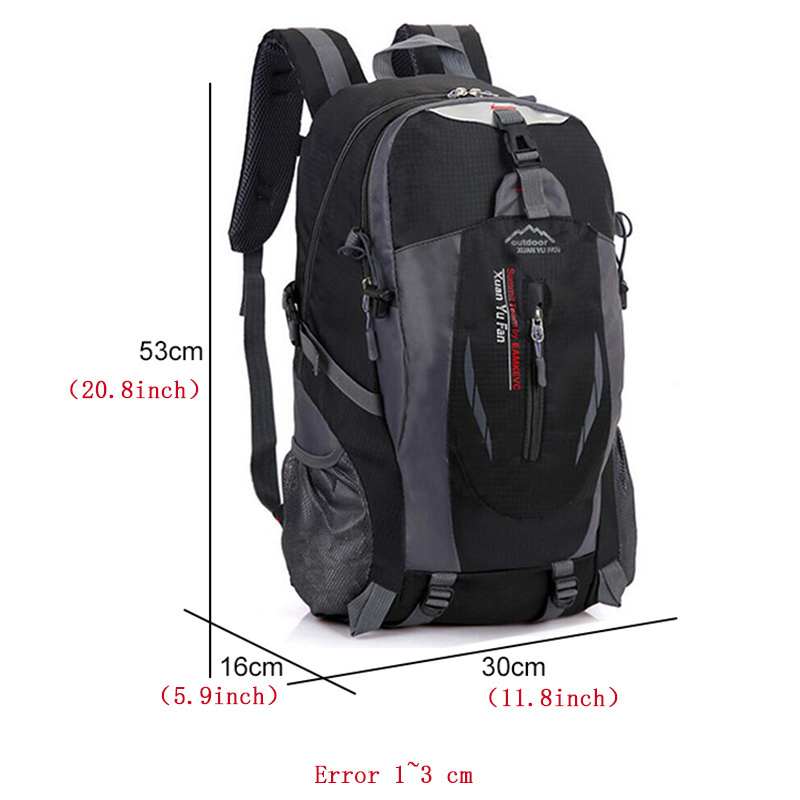 School Bags Men Travel Backpack Nylon Waterproof Youth sport Casual Camping Male Back Pack Laptop Women Outdoor Hiking Bag 230720