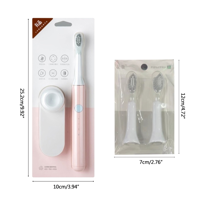 Toothbrush Intelligent toothbrush kit/replacement head suitable for SOOCAS SO white Pingjin EX3 direct 230720