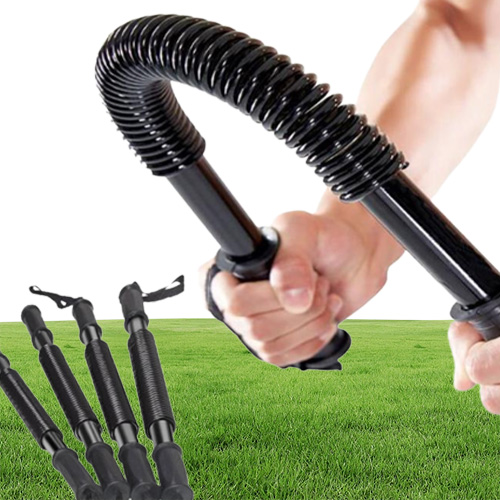 Power er BarArm Hand Gripper 2060kg Home Gym Fitness Bars Grip Bicep Triceps Pectoralis Workout Spring Arm Strength Exercis