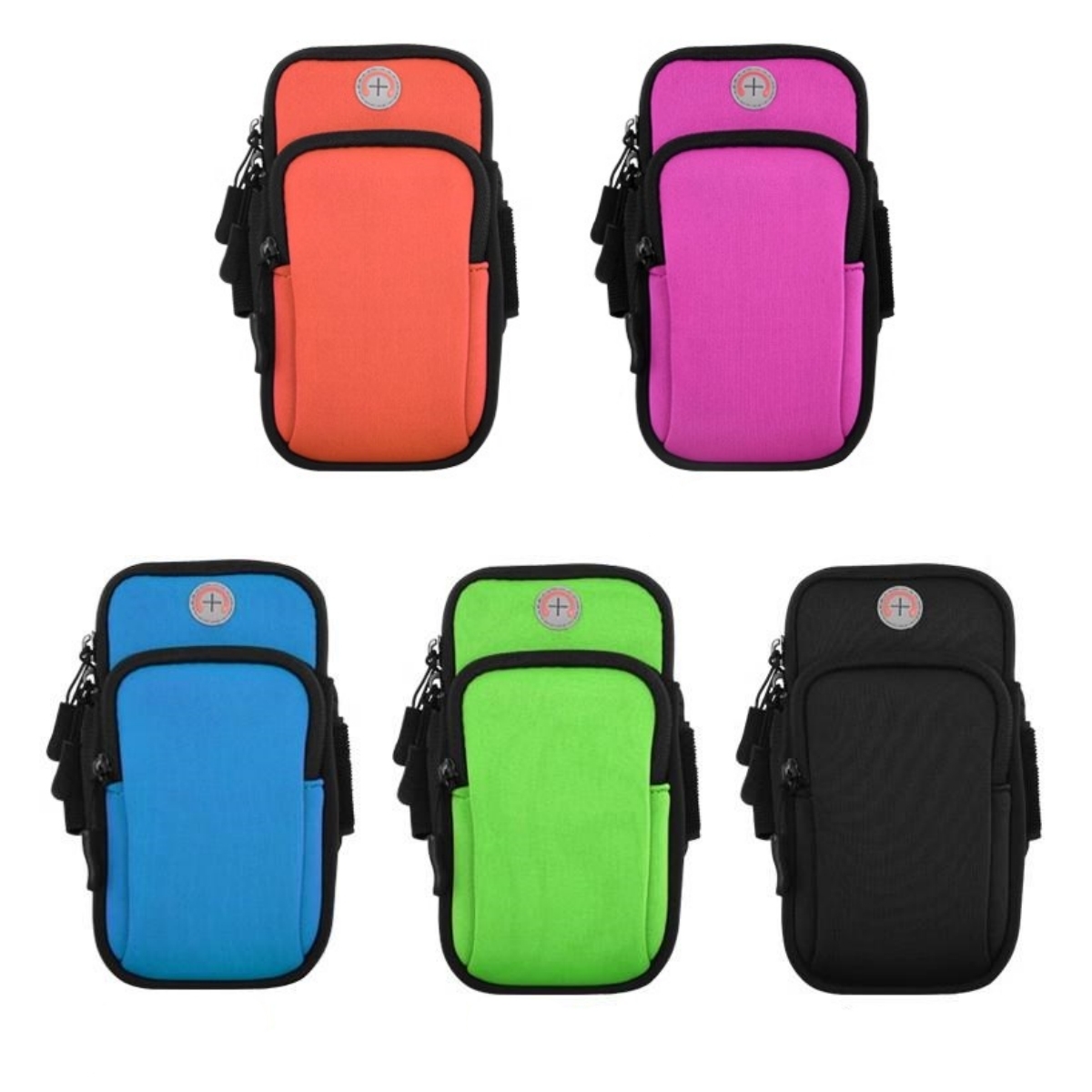 Universal Waterproof Sport Armband Bag Running Jogging Gym Arms Band Mobile Phone Arm Bags Case Cover Portable Outdoor camping hiking phones Holder