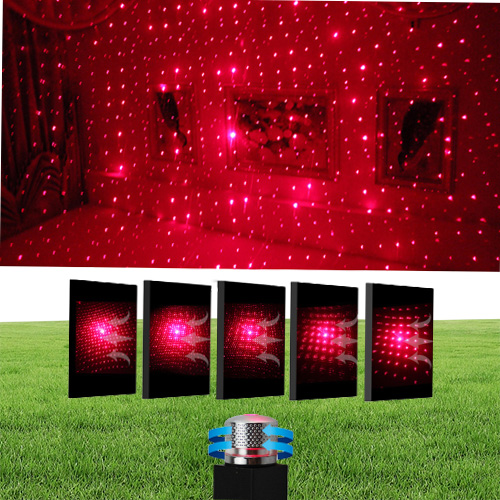Mini LED Car Roof Star Night Ambient Light Projector USB Night Light Interior Ambient Atmosphere Galaxy Lamp Decoration Lighting R