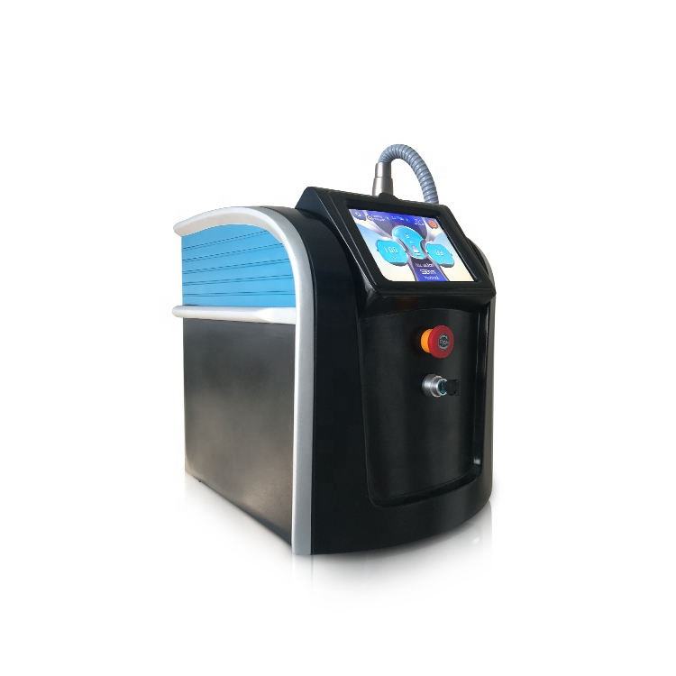 Portable Painless Q Switch Nd Yag Permanent 1064nm/755nm/532nm Professional Picosecond Laser Tattoo Removal Machine