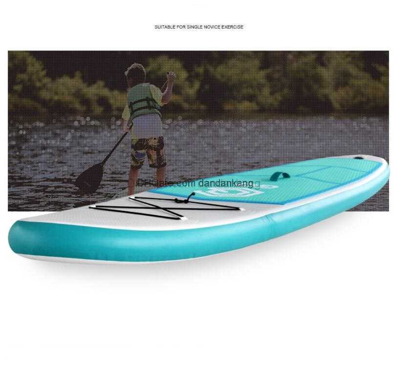 beginner stand up surf board paddle surfboard portable inflatable fiberglass SUP paddleboard water sports fishing Racing boards kayak with fins