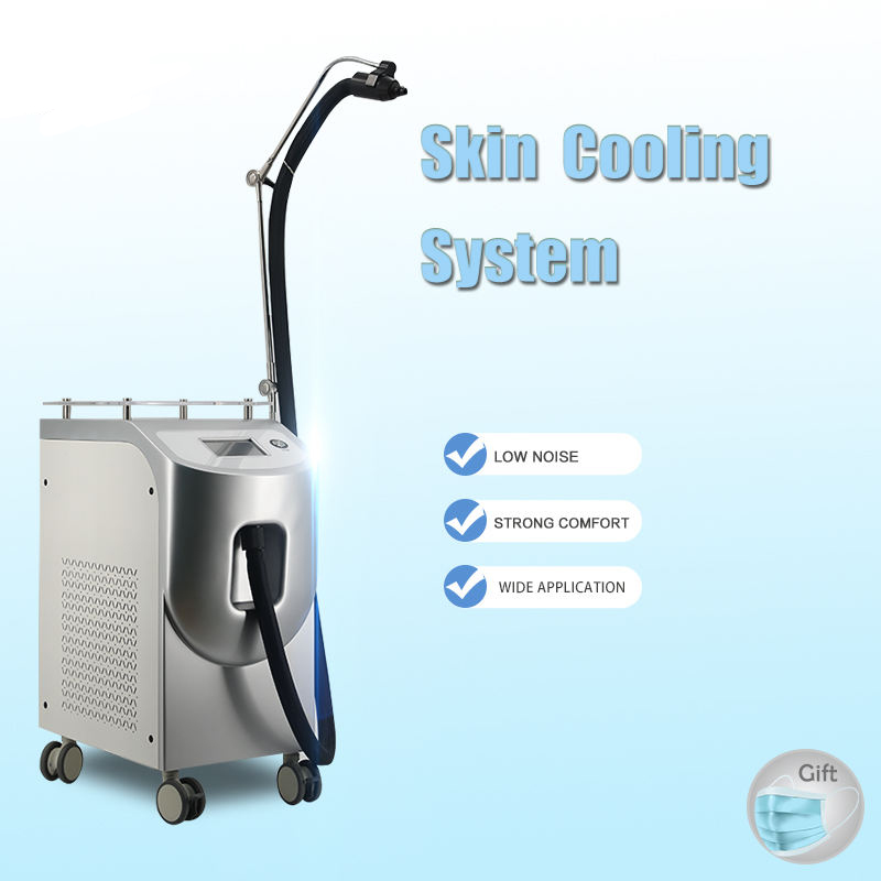 Low Temperature -25°C Laser Cooler Cryo Skin Cooling System Device For Spa/Salon Laser Beauty Machine Treatment Air Skin Cooler Machine Skin Tightenin