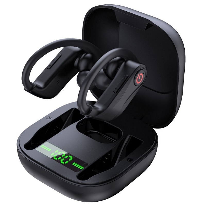 newest tws wireless headphones hifi sound bluetooth earphone noise reduction sport headset ipx7 waterproof earbuds with dual mic