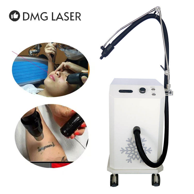 Shippment Free COOLPLUS Skin Air Cooling System Use For Laser Machine Zimmer Cryo Therapy Pain Reduce Cooler For Laser Treatment -30°C Beauty Machine 