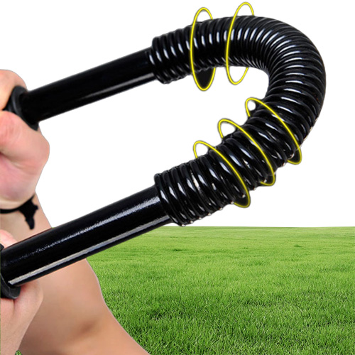 Power er BarArm Hand Gripper 2060kg Home Gym Fitness Bars Grip Bicep Triceps Pectoralis Workout Spring Arm Strength Exercis