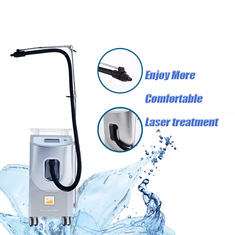 Low Temperature -25°C Laser Cooler Cryo Skin Cooling System Device For Spa/Salon Laser Beauty Machine Treatment Air Skin Cooler Machine Skin Tightenin