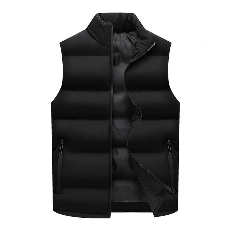 Men's Vests Men Cotton Vests Winter Jackets Vests Mens Thick Sleeveless Coats Male Warm Padded Waistcoat Veste Homme casacas para hombre 230721