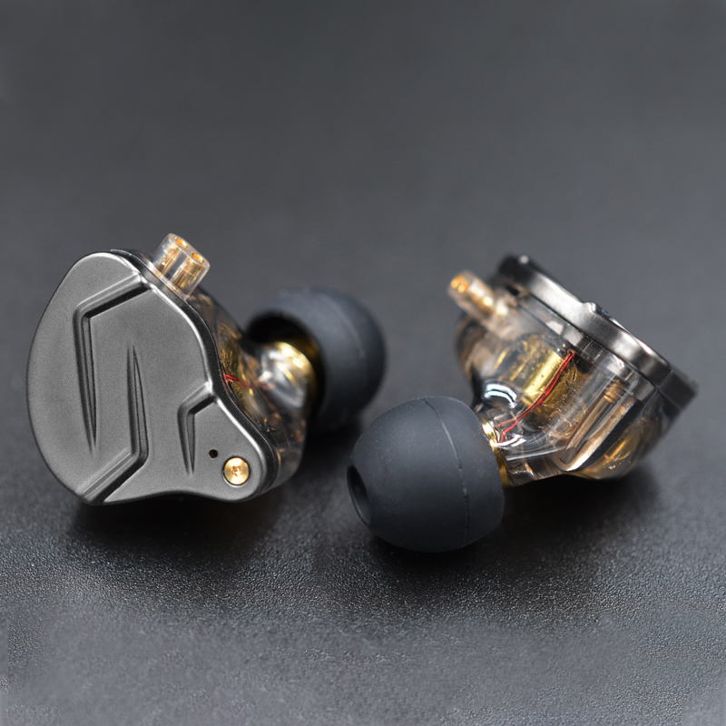 newest kz zsn pro hybrid technology hifi metal in ear earphones bass earbud sport noise cancelling headset