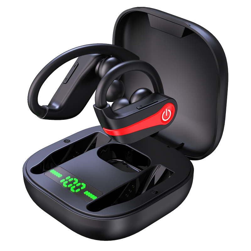 newest tws wireless headphones hifi sound bluetooth earphone noise reduction sport headset ipx7 waterproof earbuds with dual mic
