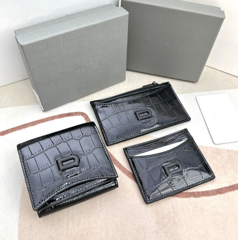 Designer Bags Unisex Short Wallet Paris BB Metal Letter Printing Wallet Folding Portable Buckle Zero Wallet Brand Zipper Coin Purses Clutch Bags Multi Card Holders