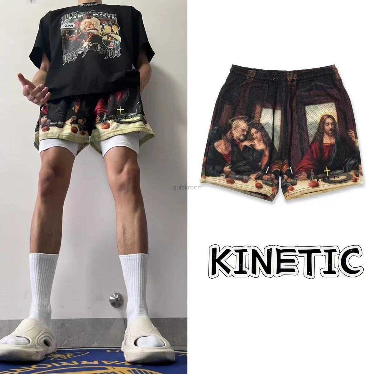 Designer Short Fashion Casual Clothing Kinetic Embroidered Cross American Fashion Brand Sports Basketball Quarters Shorts Loose and Quick Drying Trend Mens Summe, Z37 main design fake two pieces
Designer Short Fashion Casual Clothing Kinetic Embroidered Cross American Fashion Brand Sports Basketball Quarters Shorts Loose and Quick Drying Trend Mens Summe, Z37 main design fake two pieces