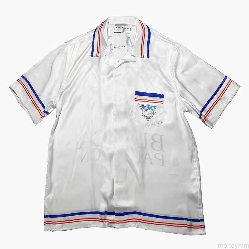 Casa Designer Fashion Clothing Shirts Tracksuits Casablanca Swan Printed Silk Short Sleeve Shirt for Men Women Couples Relaxed Casual Versatile, Beige
Casa Designer Fashion Clothing Shirts Tracksuits Casablanca Swan Printed Silk Short Sleeve Shirt for Men Women Couples Relaxed Casual Versatile, Beige