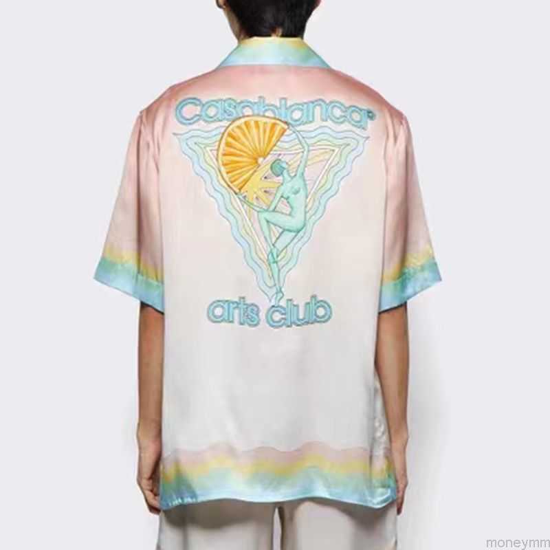 Casa Designer Fashion Clothing Shirts Tracksuits Dropped Satin Casablanca Style Shirt Dance Princess Loose Men's Women's Versatile Fashion Brand Short Sleeve Shirt, Shipping fee
Casa Designer Fashion Clothing Shirts Tracksuits Dropped Satin Casablanca Style Shirt Dance Princess Loose Men's Women's Versatile Fashion Brand Short Sleeve Shirt, Shipping fee