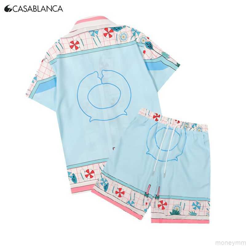 Casa Designer Fashion Clothing Shirts Tracksuits 22 Early Spring Summer New Casa Flower Racket Letter Printed Short Sleeved Shirt Set Mens Womens Fashion Loose Pull, Shipping fee
Casa Designer Fashion Clothing Shirts Tracksuits 22 Early Spring Summer New Casa Flower Racket Letter Printed Short Sleeved Shirt Set Mens Womens Fashion Loose Pull, Shipping fee