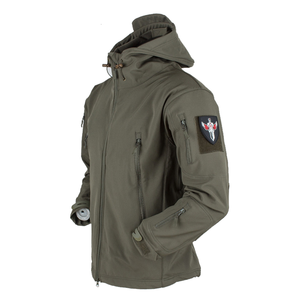 Men's Jackets Men's jacket Outdoor Soft Shell Fleece Men's And Women's Windproof Waterproof Breathable And Thermal Three In One Yo