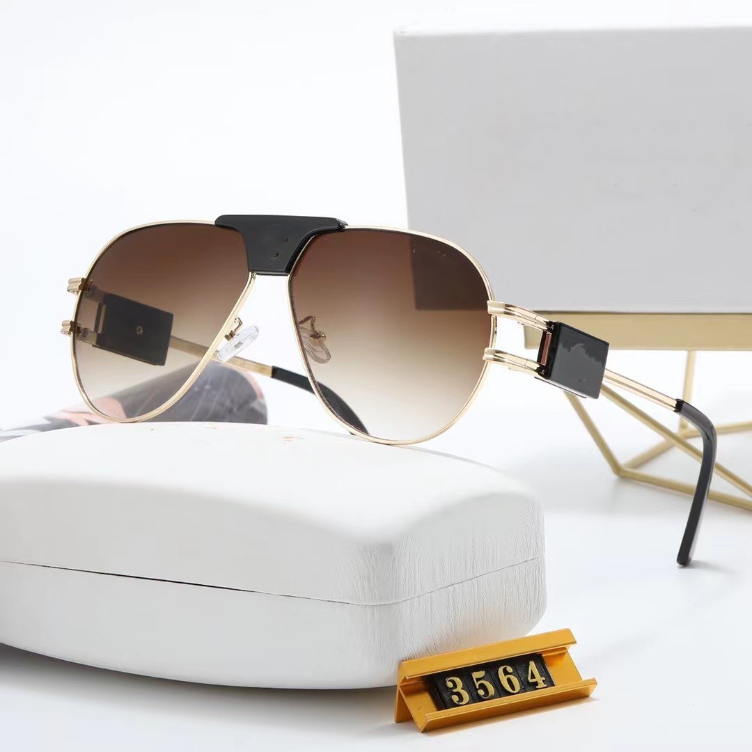 New Fashion Oversize Eye Sunglasses Women Brand Designer Retro Sunglass Pilot Sun Glasses Men UV400 Lens Eyewears
