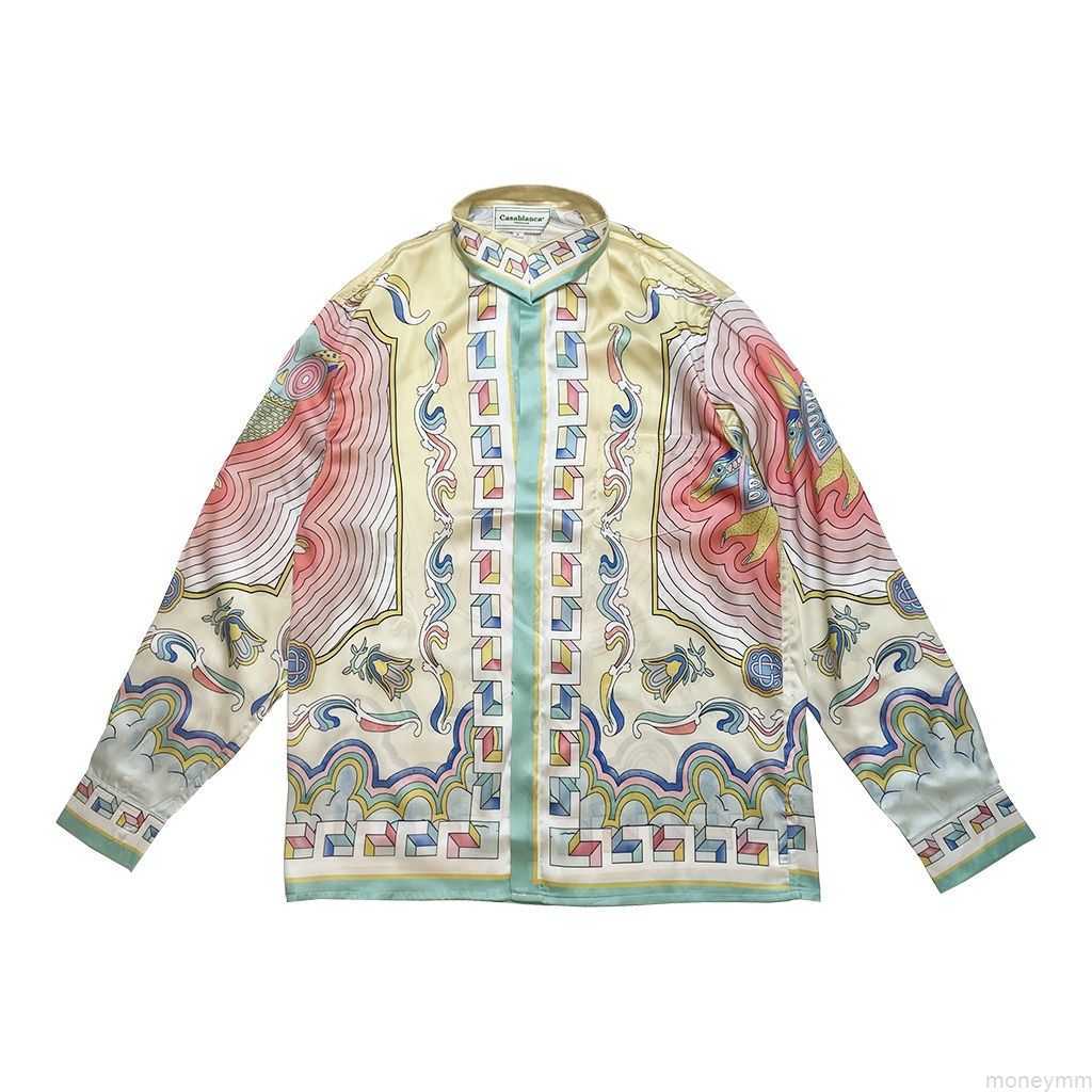 Casa Designer Fashion Clothing Shirts Tracksuits Casablanca 23ss Runway Rabbit Loose Fitting Male Female Couples Versatile Fashion Brand Silk Long Sleeved Shirt C, Beige
Casa Designer Fashion Clothing Shirts Tracksuits Casablanca 23ss Runway Rabbit Loose Fitting Male Female Couples Versatile Fashion Brand Silk Long Sleeved Shirt C, Beige