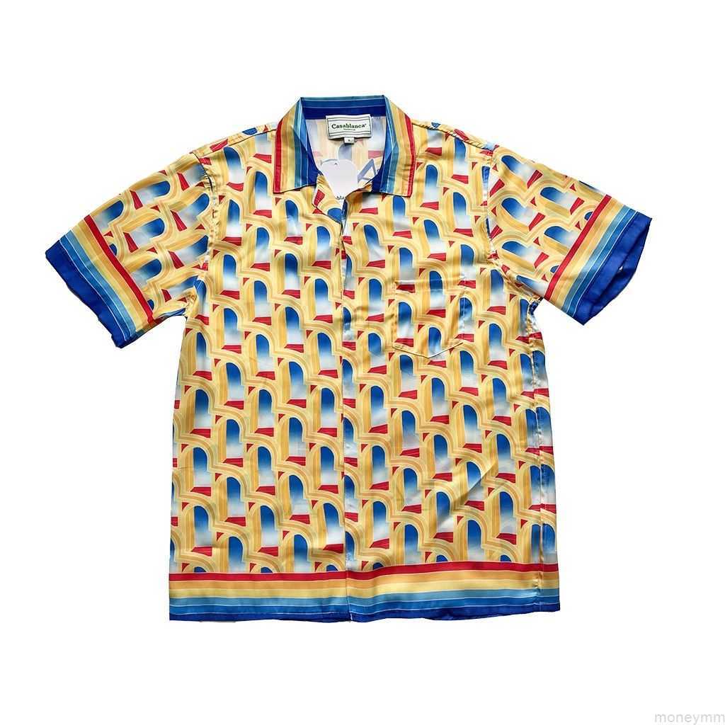 Casa Designer Fashion Clothing Shirts Tracksuits Casablanca 23ss Dream Gate Men Women' Couple White Twill Silk Short Sleeve Shirt Loose Fit, Shipping fee
Casa Designer Fashion Clothing Shirts Tracksuits Casablanca 23ss Dream Gate Men Women' Couple White Twill Silk Short Sleeve Shirt Loose Fit, Shipping fee