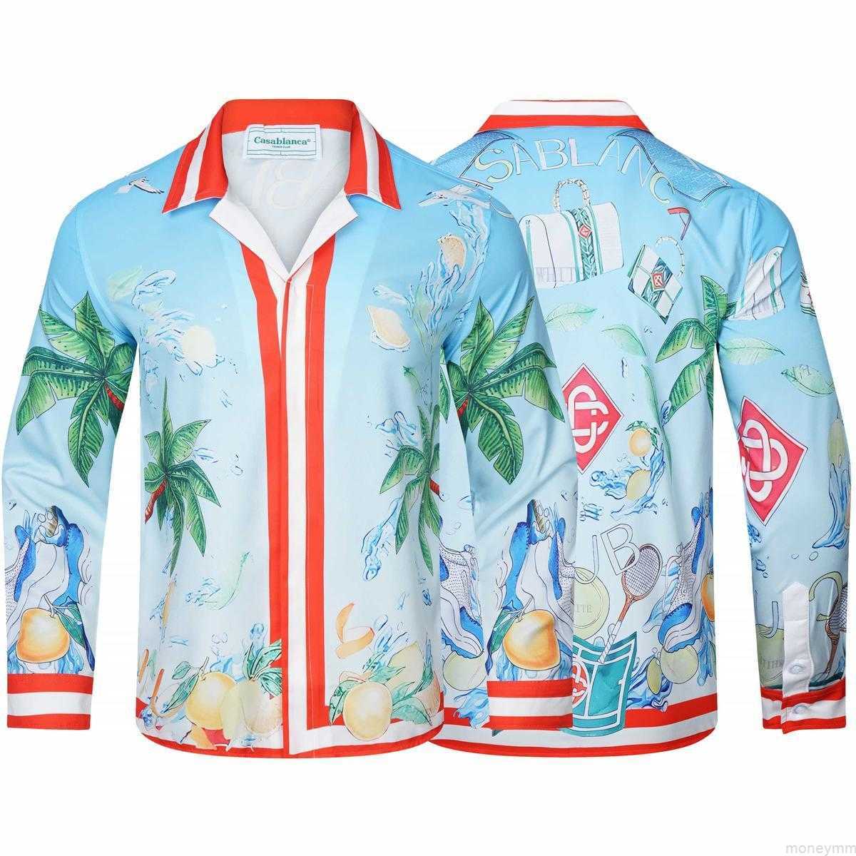 Casa Designer Fashion Clothing Shirts Tracksuits 2023 New Casablanca Red Blue Coconut Print Long Sleeve Shirt for Men Women's Casablanca, Shipping fee
Casa Designer Fashion Clothing Shirts Tracksuits 2023 New Casablanca Red Blue Coconut Print Long Sleeve Shirt for Men Women's Casablanca, Shipping fee