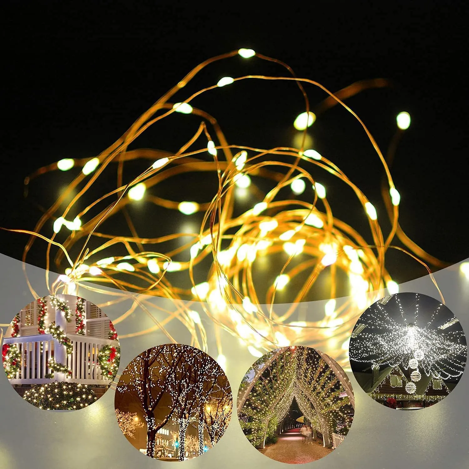 7m/12m/22m 8 Modes Indoor Outdoor Solar Garden Led String Fairy Light 100 200 LED Waterproof Garland Large Solar Panel Lamp Christmas Tree Decoration 