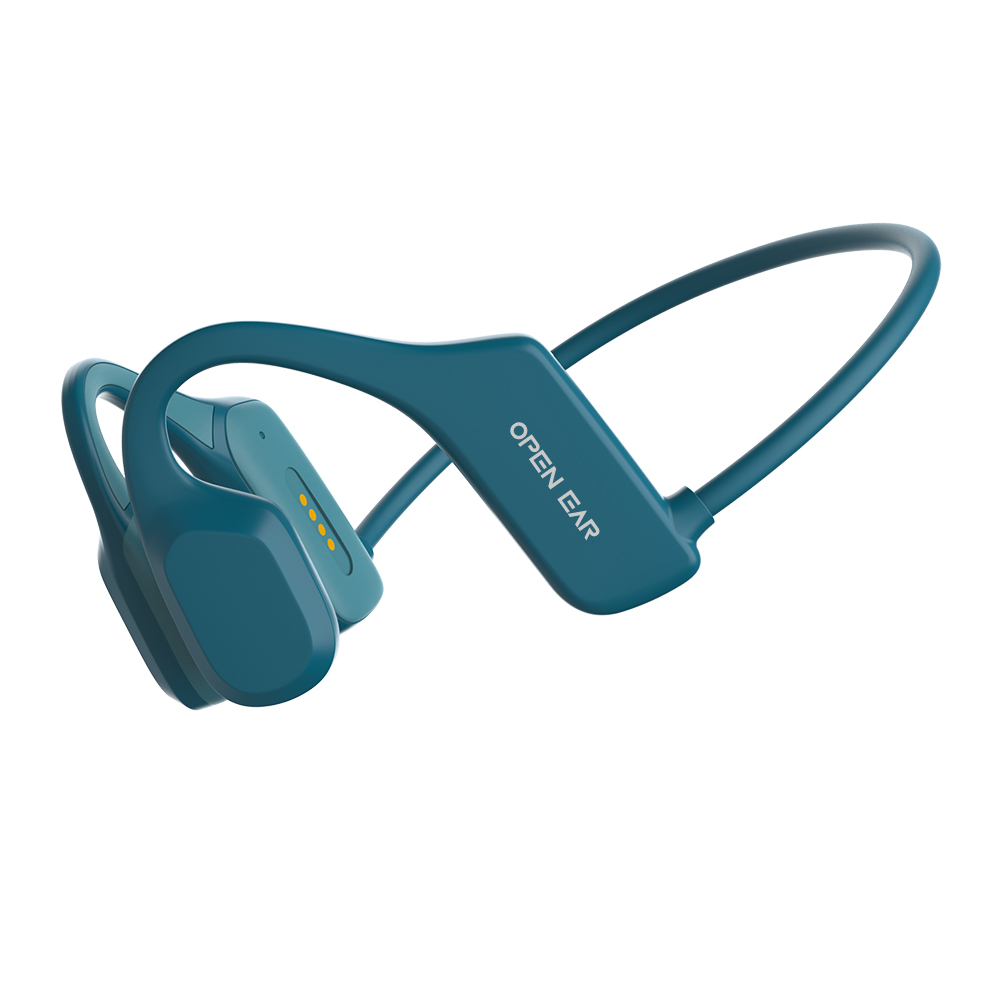 real bone conduction headphones bluetooth 5.2 wireless earphones waterproof sports headset with mic for workouts running driving