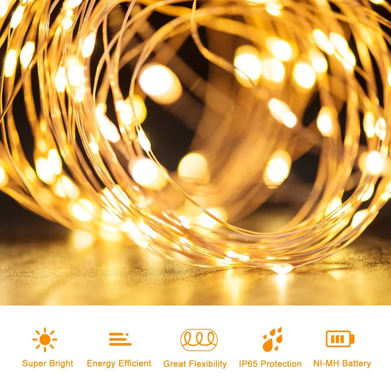 Indoor 500 LED solar string light garden solar street lights outdoor waterproof Solar Panel Lamp Christmas Tree Decoration luz solar exterior Solar Li