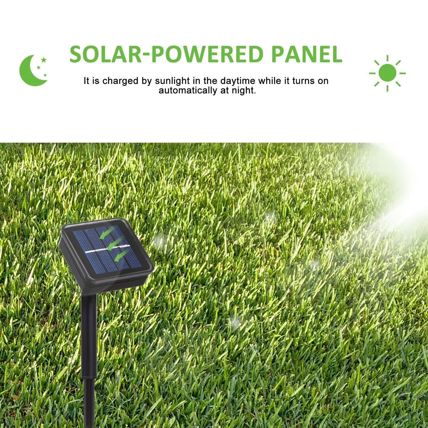 Indoor 500 LED solar string light garden solar street lights outdoor waterproof Solar Panel Lamp Christmas Tree Decoration luz solar exterior Solar Li