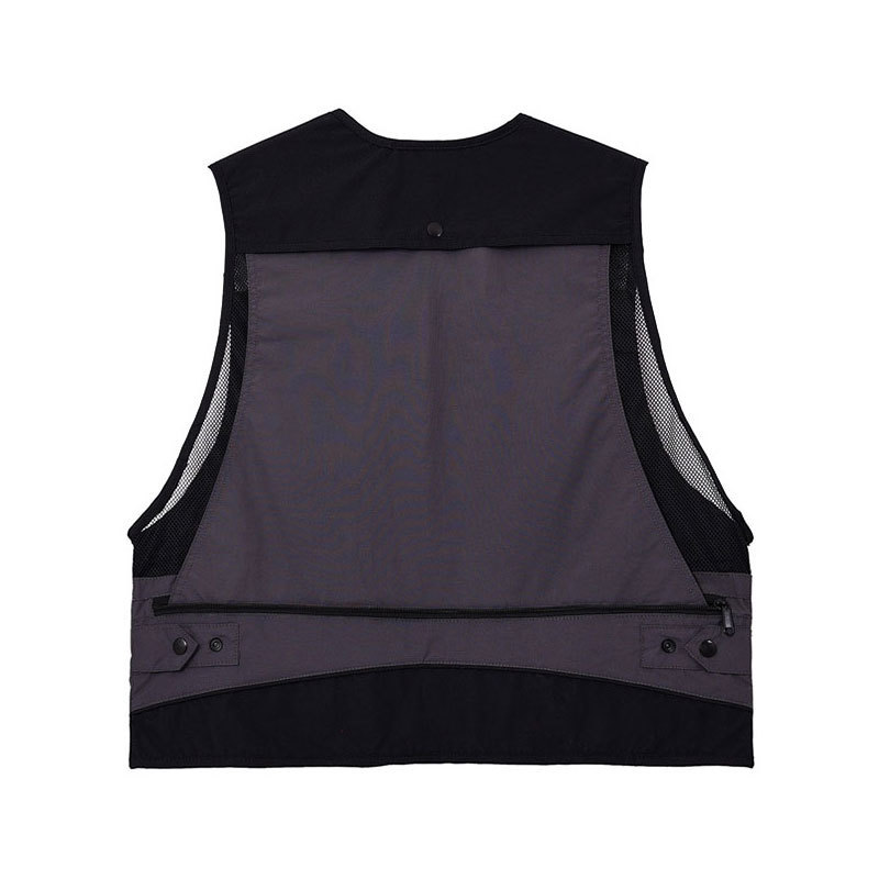 Men's Vests Summer Casual Mesh Multi Pocket Vest Men Outdoor Fishing Tool Vest Women Sleeveless Jacket Pographer Vest Hunting Waistcoat 230721