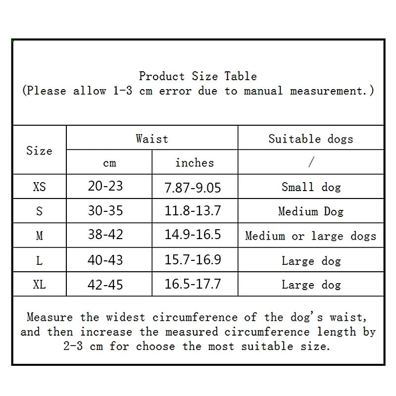 Washable Male Dog Diapers High Absorbing Belly Bands Reusable Wrap Diapers and Doggie Pants for Male Dogs Untrained,Incontinence and Puppy Training