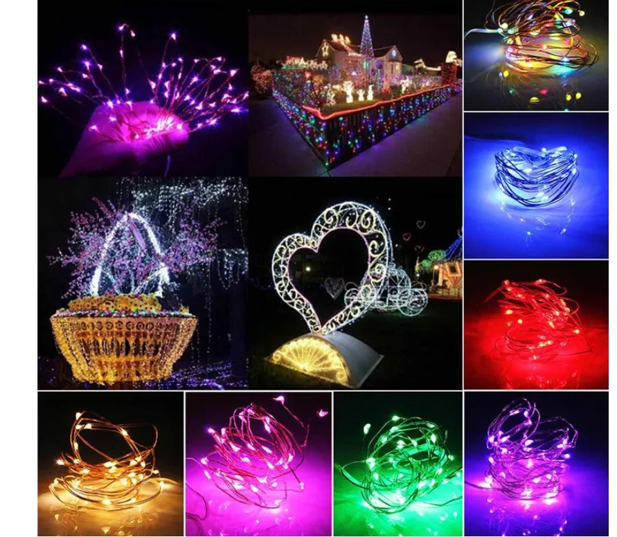 Indoor 500 LED solar string light garden solar street lights outdoor waterproof Solar Panel Lamp Christmas Tree Decoration luz solar exterior Solar Li