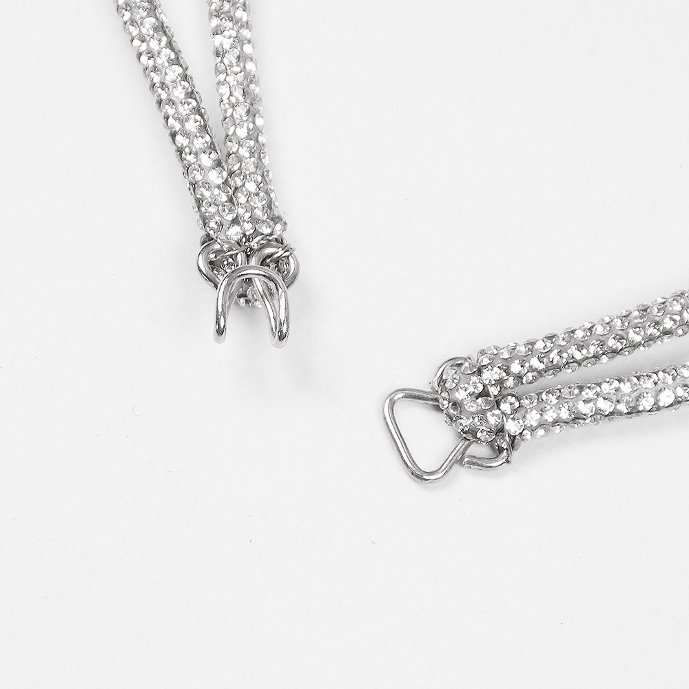 Women's Tanks Camis DEIVE TEGER 2023 Summer Women'S Crystal Diamond Bikini Bra Chain Jewelry Sexy Suspender Top Nightclub Clothing 230721