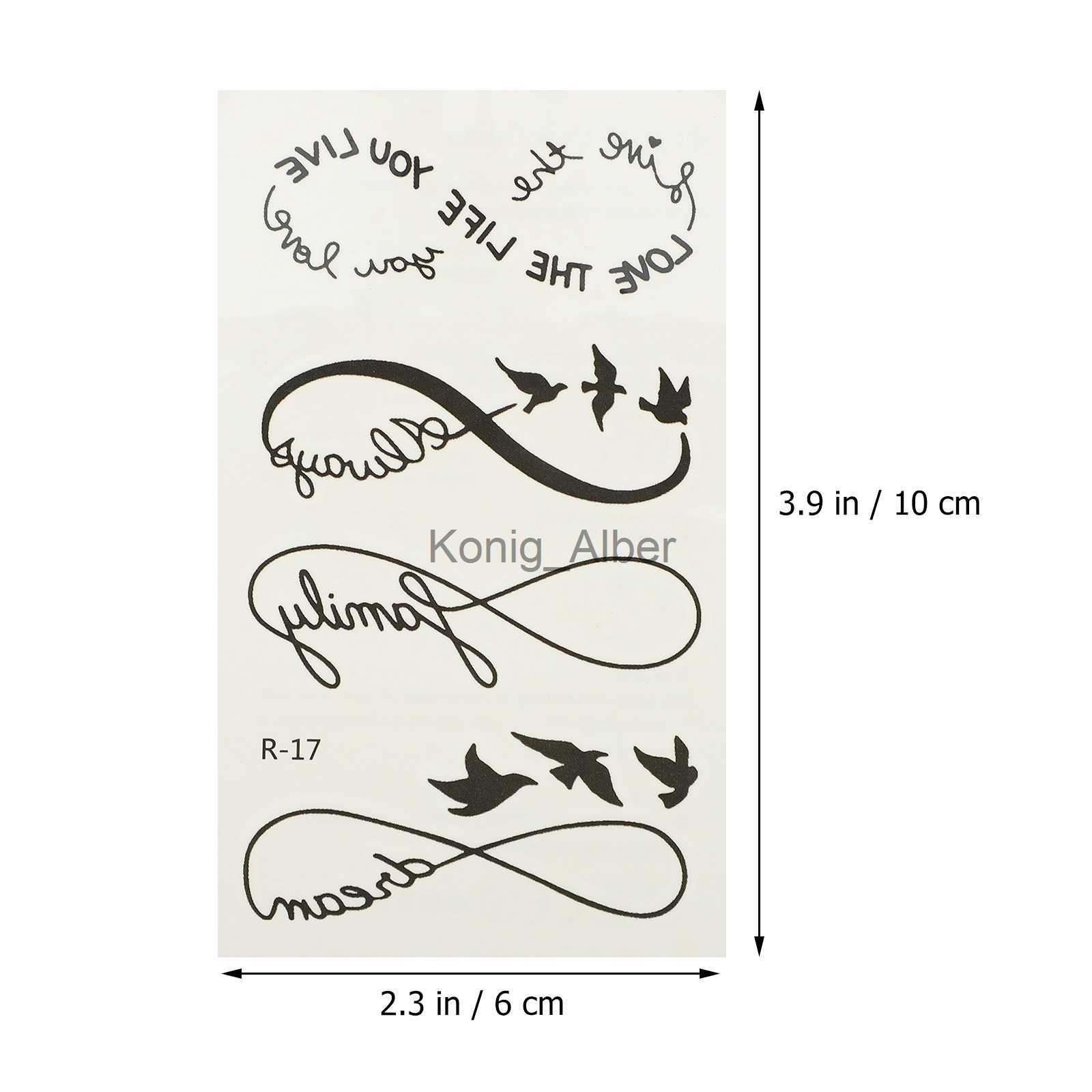 Temporary Tattoos 60 Sheets Mens Totem Tattoo Black Sticker Arm Tattoos Adulting Stickers Tattoo Stickers Small Fresh Body Tattoos Mens x0724