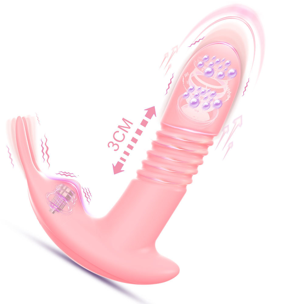 Vibrators Rotating vibrator stimulates telescope Dildo vagina G-spot massage clitoral stimulator female Sex toy 230724