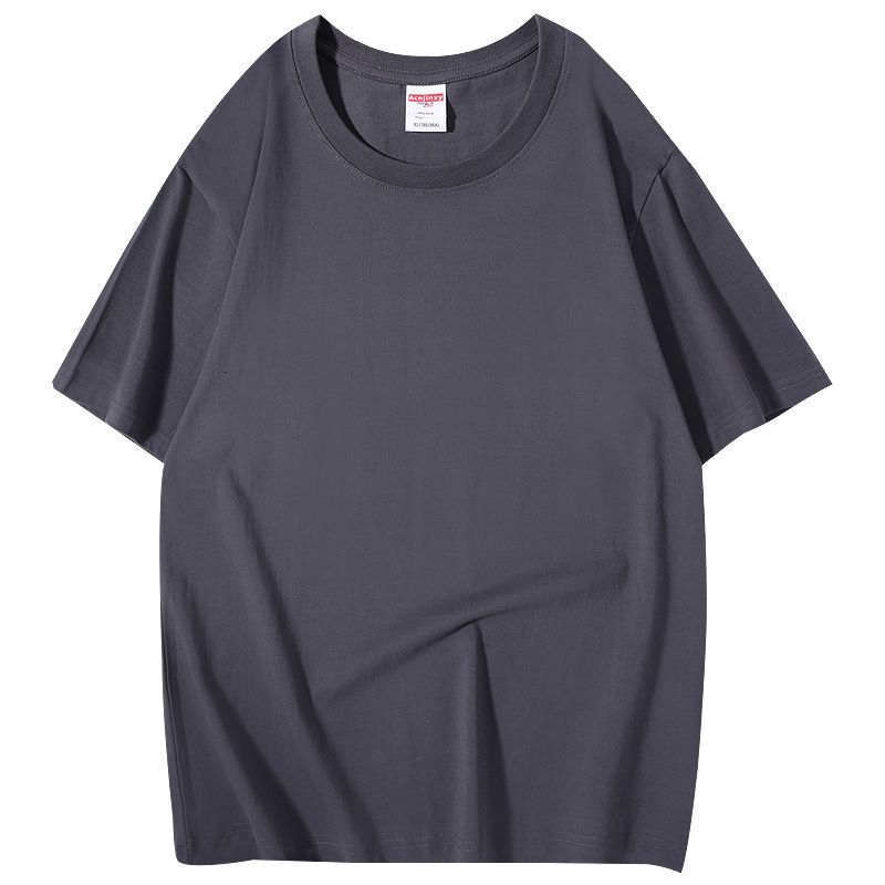 Men's TShirts Pure cotton round neck short sleeved Tshirt for men and women with the same style advertising shirt embroidered class clothing cult