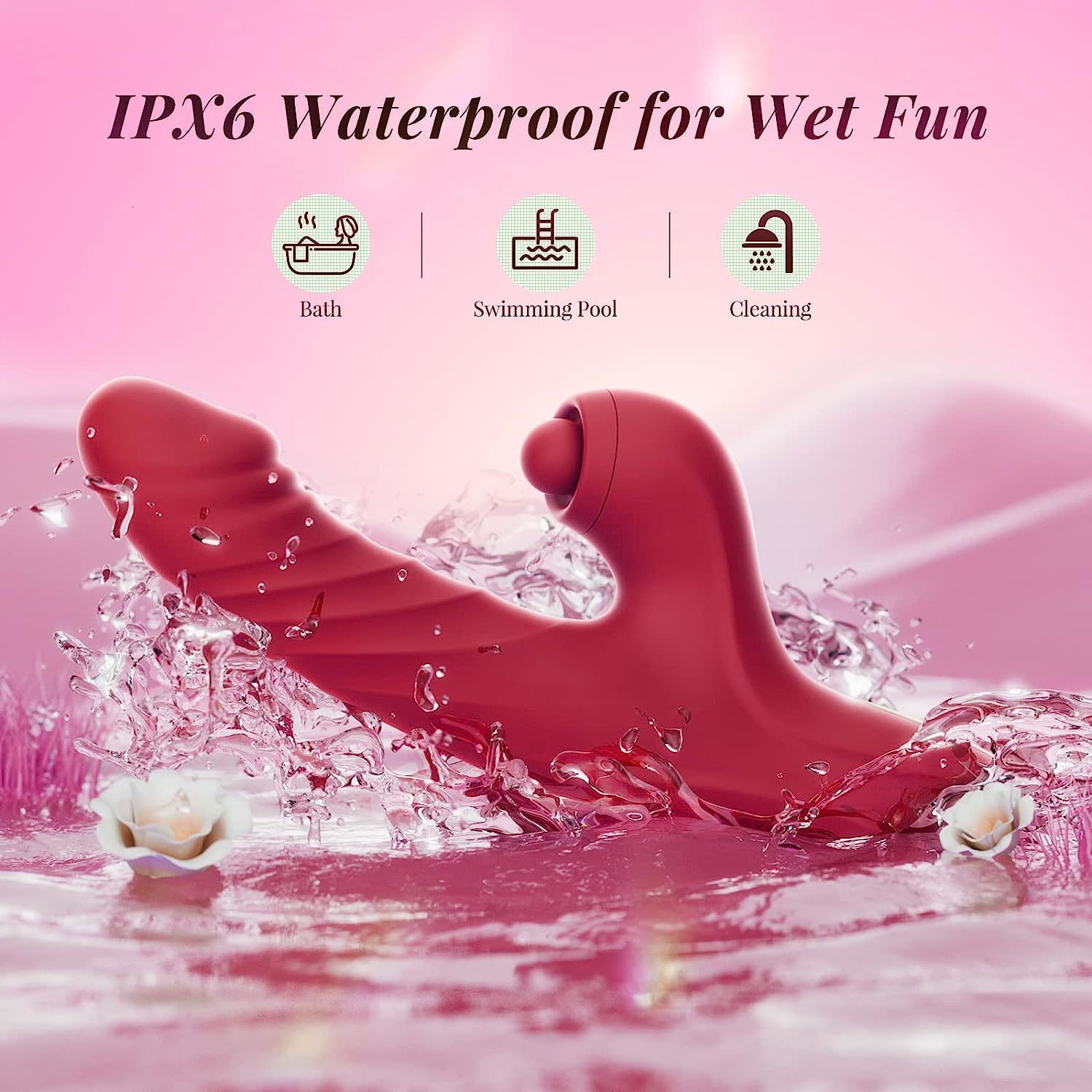 Vibrators Strong stimulation vibrator Female clitoral sucker Vacuum stimulator Tongue licking Dildo Adult products Vibratory sex toys 230724